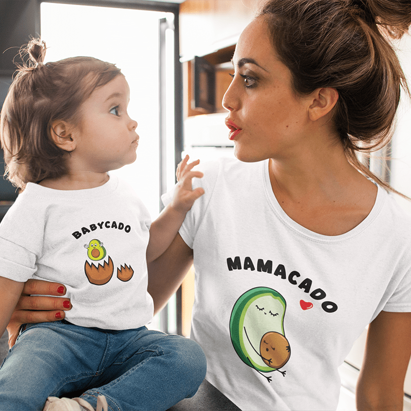 Mamica in malček v družinskem kompletu Mamacado